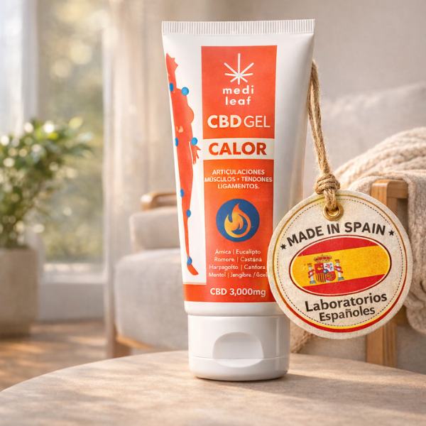 Crema CBD para el Dolor Muscular y Articular - Efecto Calor